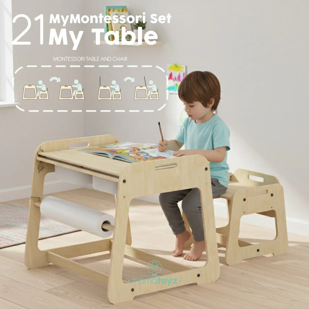 Mamatoyz Kindertafel Set - Image 9