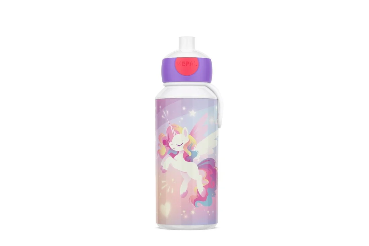 Mepal Drinkbeker Pop-Up Campus Unicorn Glow 400Ml