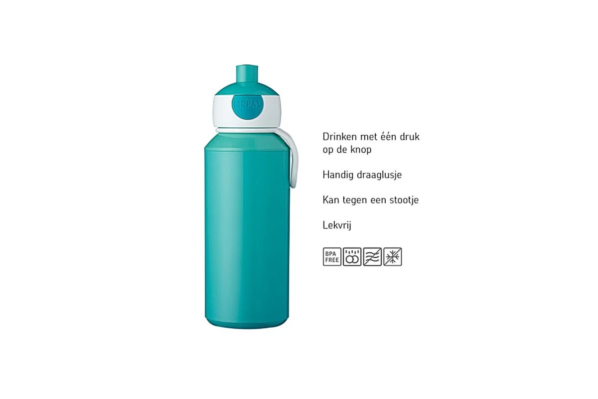 Mepal Drinkfles Pop-Up Campus Dino 400Ml - Image 2