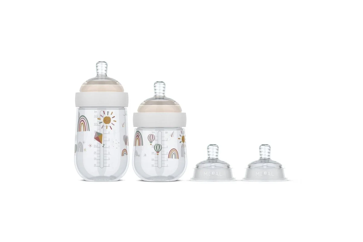 Mepal Flessenset Mio 4 Delig Sunshine & Rainbow