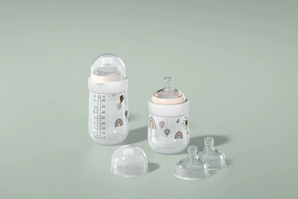 Mepal Flessenset Mio 4 Delig Sunshine & Rainbow - Image 2