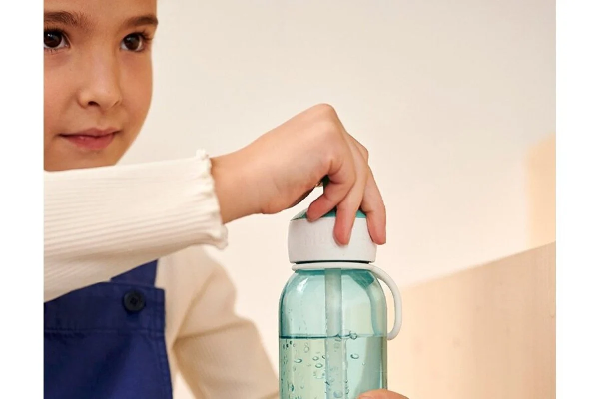 Mepal Waterfles Kind Flip-Up Campus 500ml Blue - Image 4