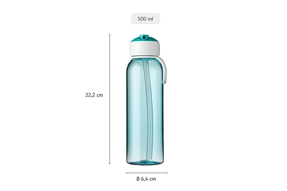 Mepal Waterfles Kind Flip-Up Campus 500ml Blue - Image 5