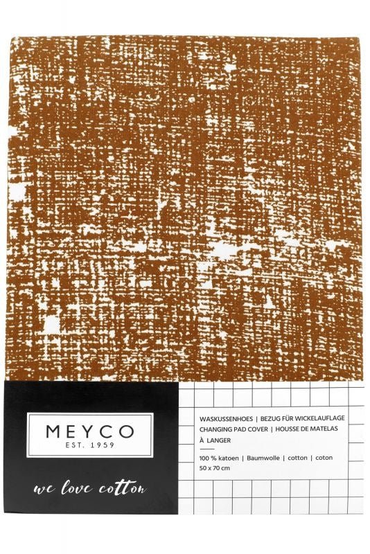 Meyco Aankleedkussenhoes Fine Lines Camel - Image 3