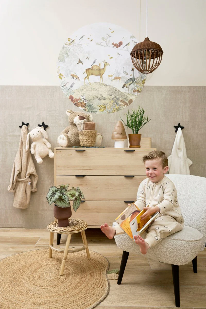 Meyco Baby Penguin Baby Winter Slaapoverall Jumper Met Vaste Mouw Soft Sand - Image 4