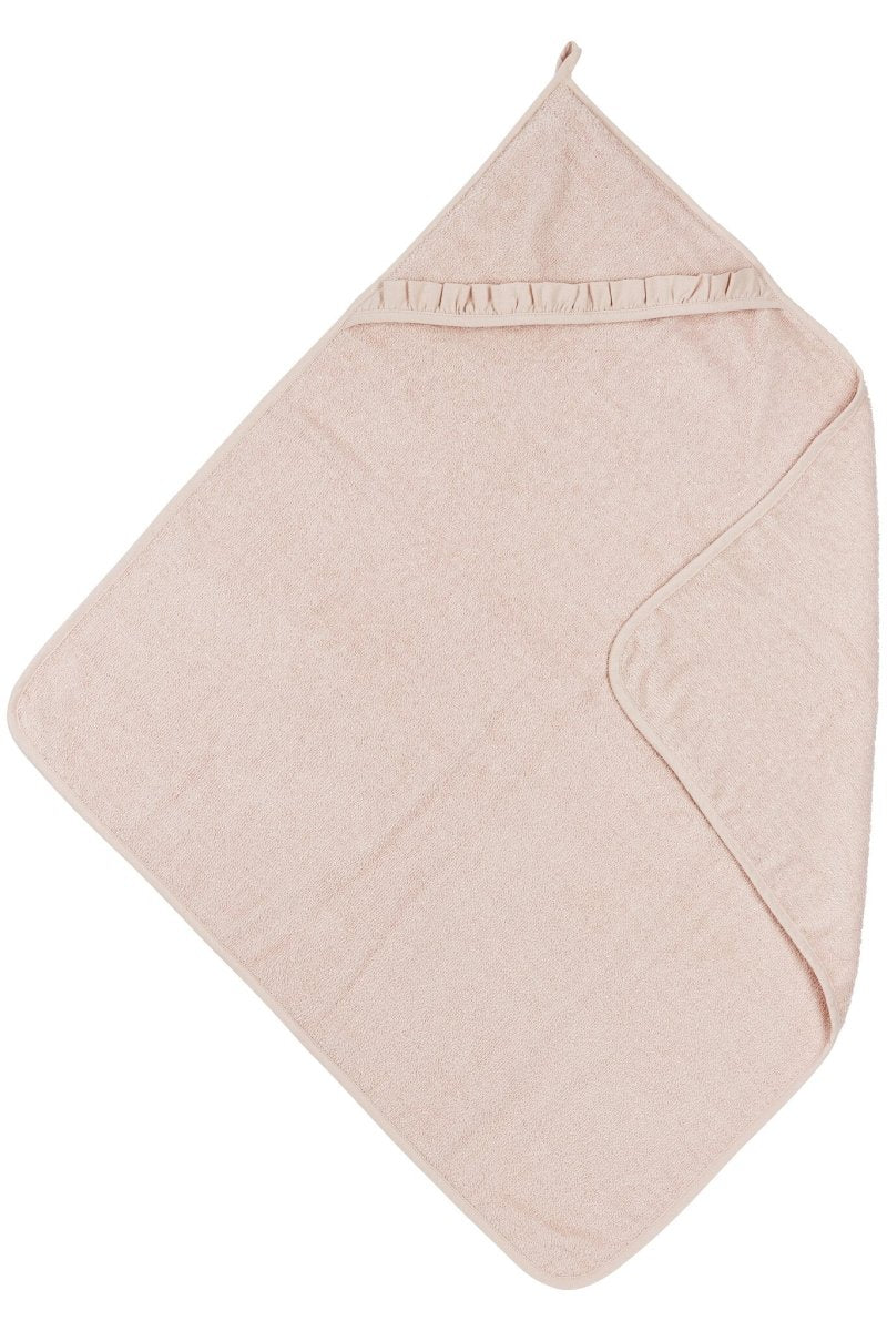Meyco Badcape Baby Badstof Ruffle Soft Pink