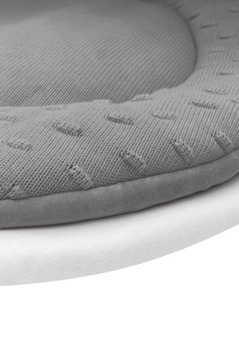 Meyco Hoeslaken Jersey Boxmatras Rond 90/95cm Wit - Image 3