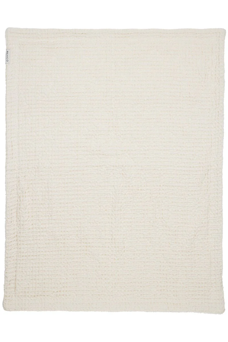Meyco Ledikantdeken Wafel Teddy Nature 100X150cm - Image 2