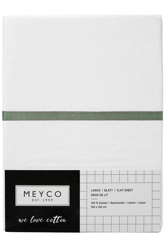 Meyco Ledikantlaken Bies Forest Green - Image 2