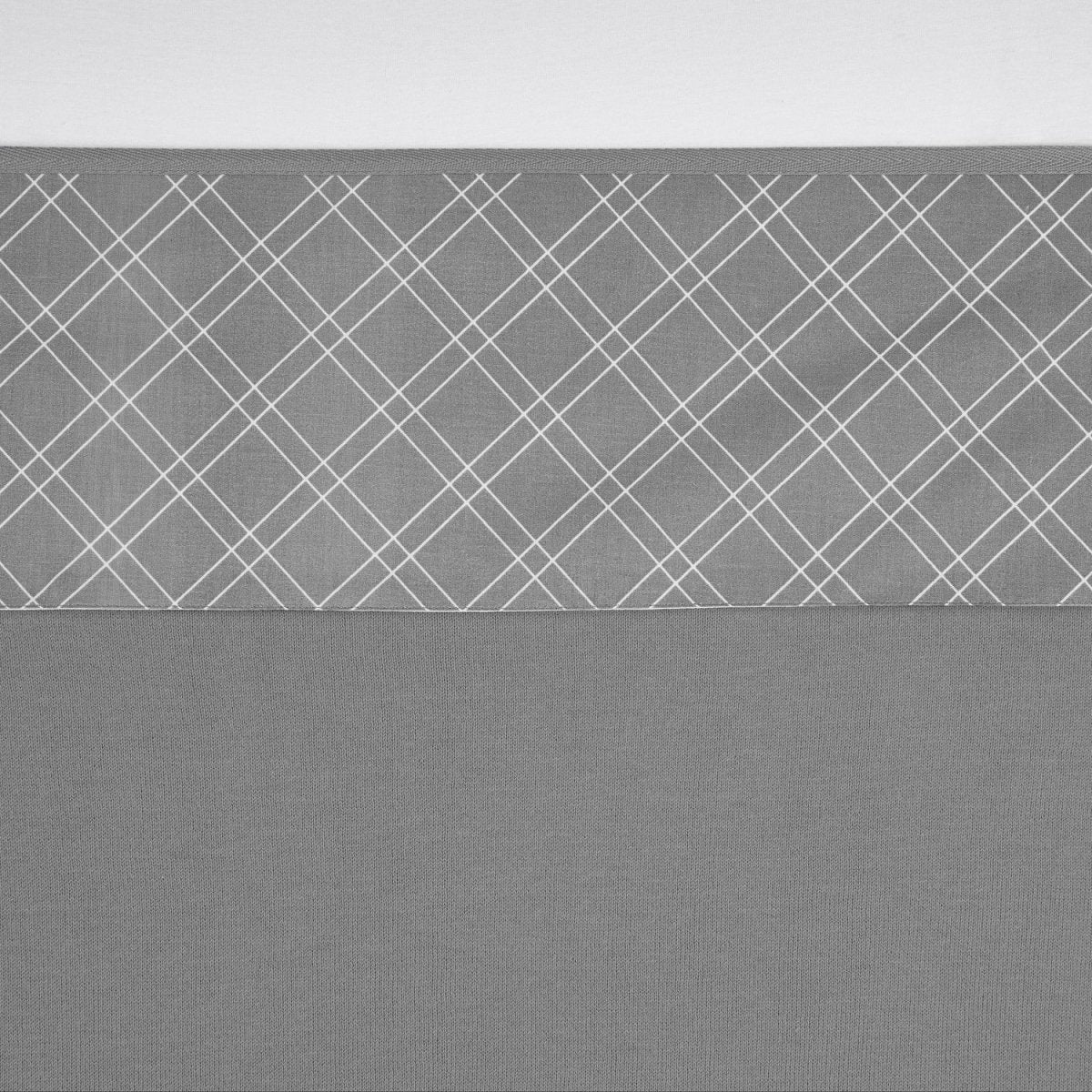 Meyco Ledikantlaken Double Diamond Grey