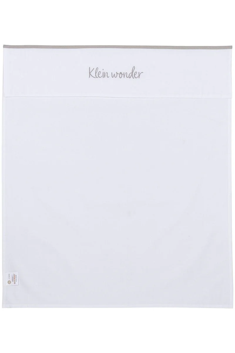 Meyco Ledikantlaken Klein Wonder Greige 100X150cm - Image 2
