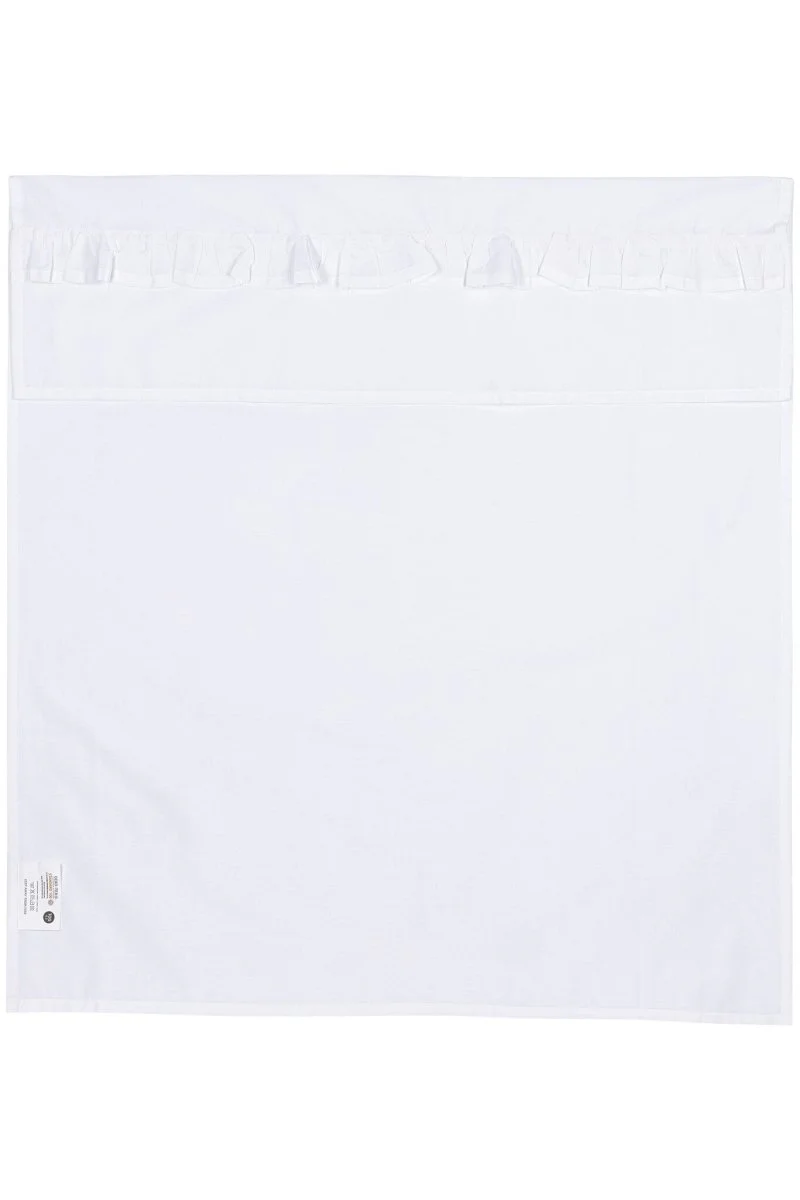 Meyco Ledikantlaken Ruffle White - Image 2