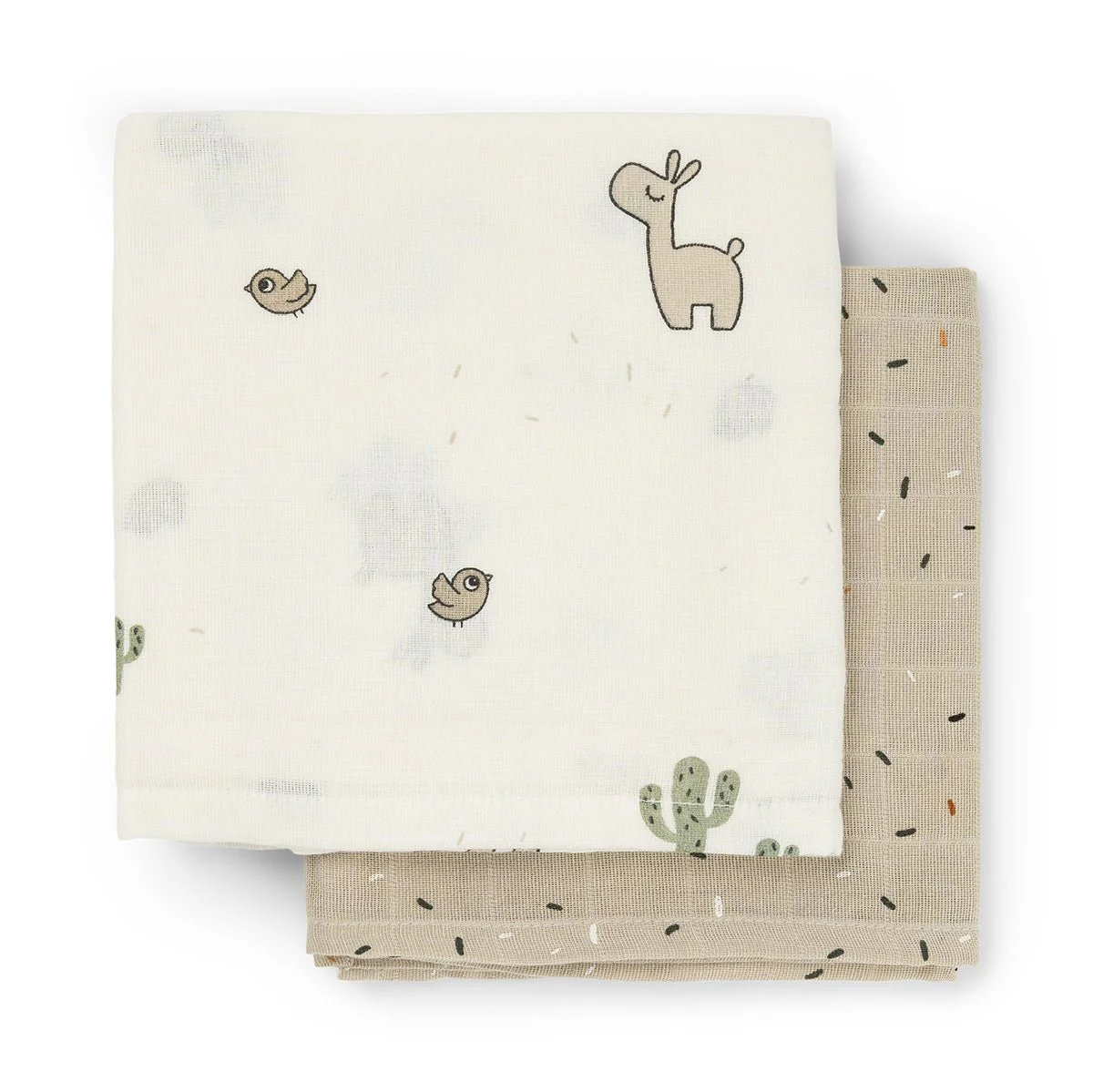 Monddoekjes 2-pack Lalee Sand - Image 2