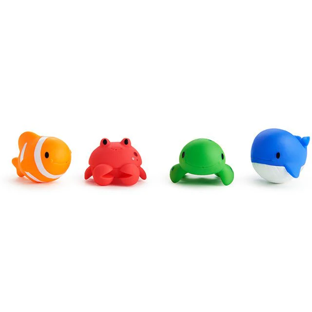 Munchkin Badspeelgoed Ocean Sea Spuitende Dieren 4St - Image 2
