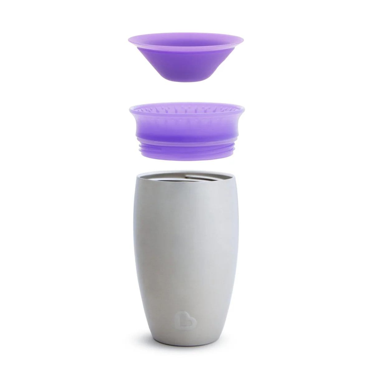 Munchkin Drinkbeker Miracle Sippy Cup Purple Roestvrij Staal - Image 3