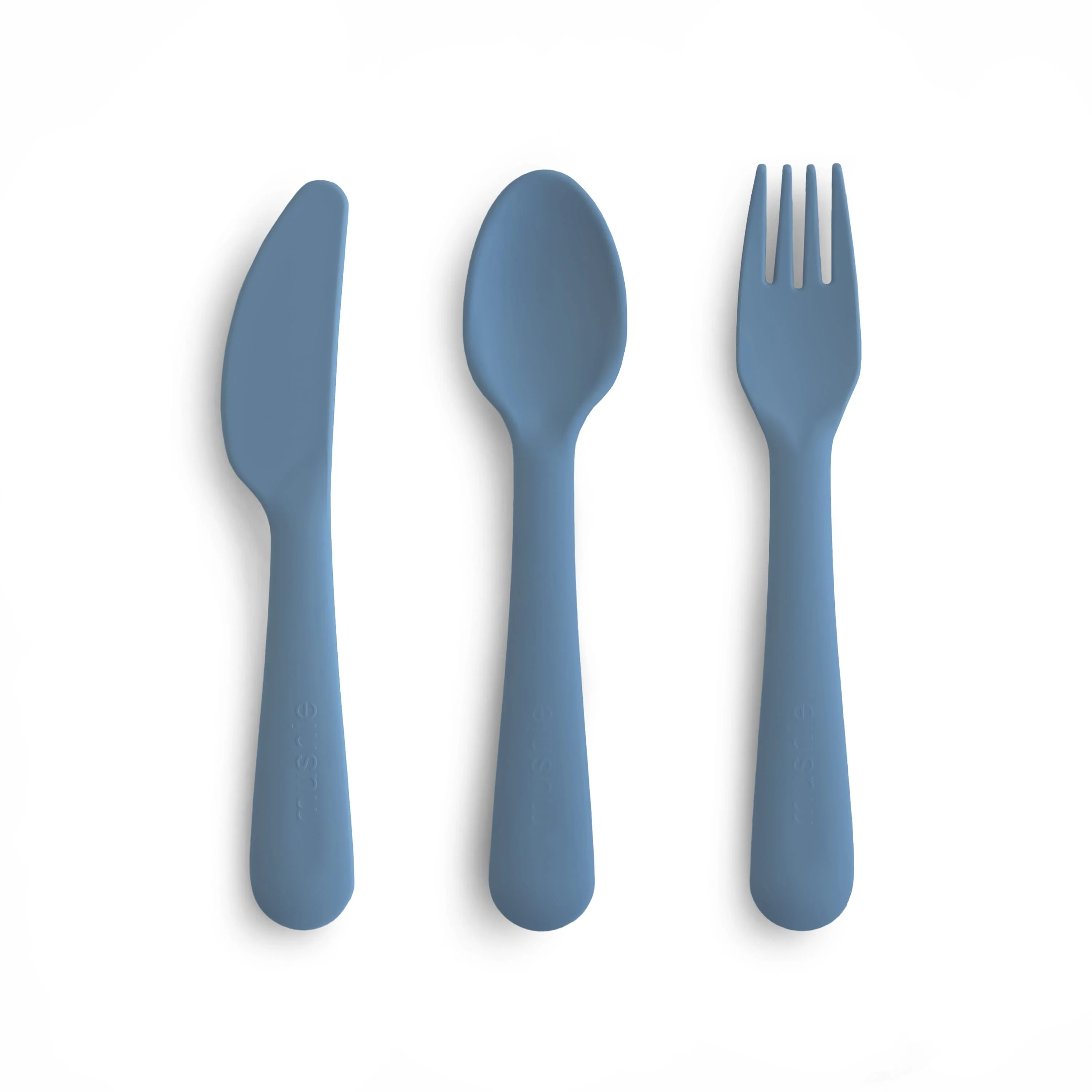 Mushie Bestekset Twilight Blue