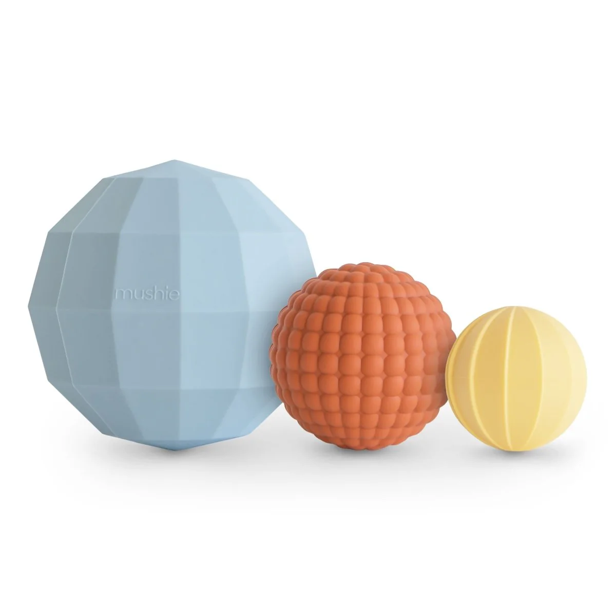 Mushie Speelbal Met Textuur 3St