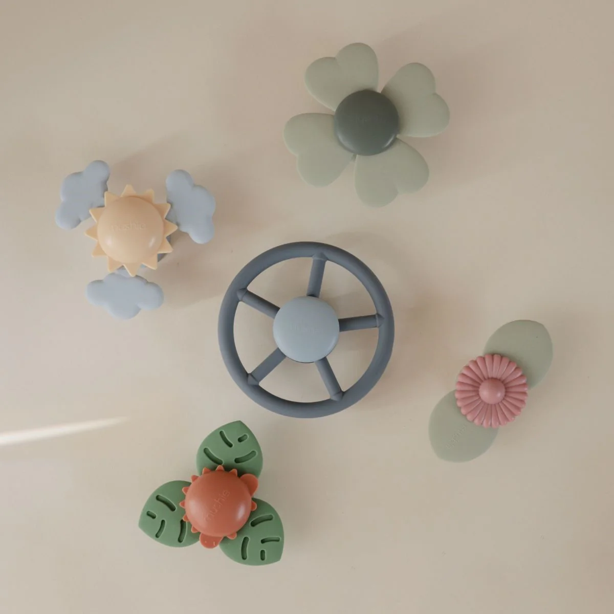 Mushie Spinner Wiel Met Zuignap - Image 3