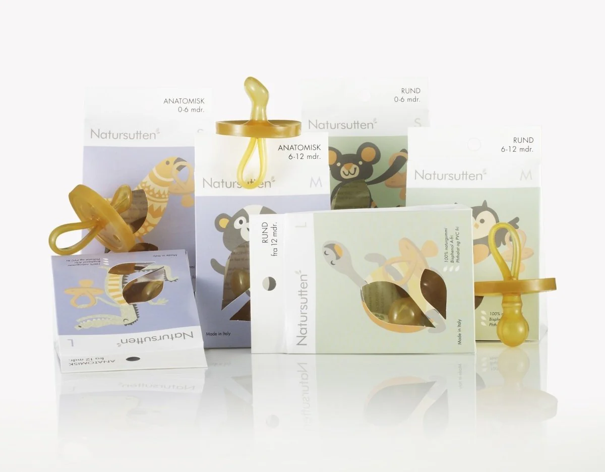 Natursutten Speen Rond Kers M - Image 2