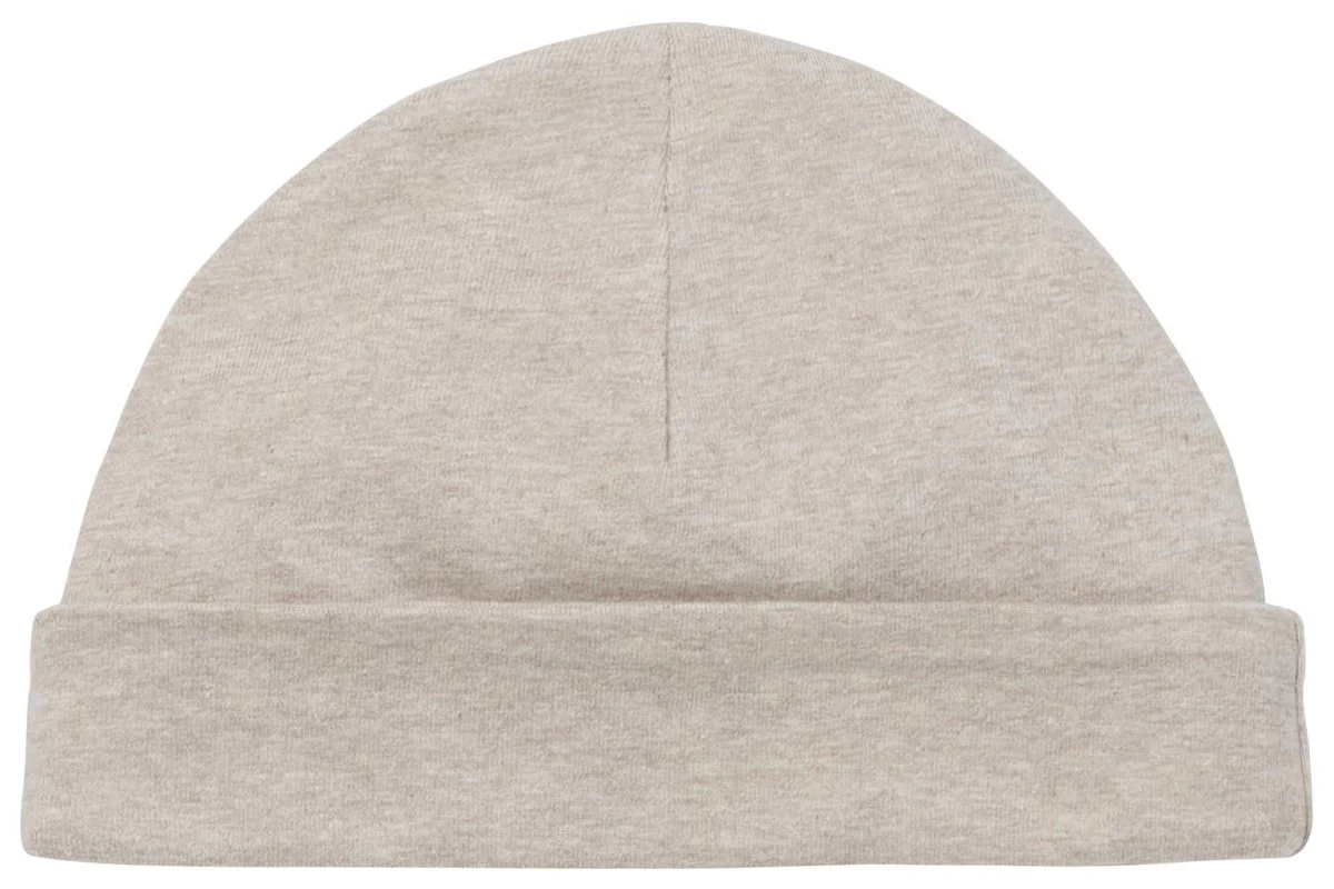 Noppies Babymutsje Taupe Melange Babylon - Image 2