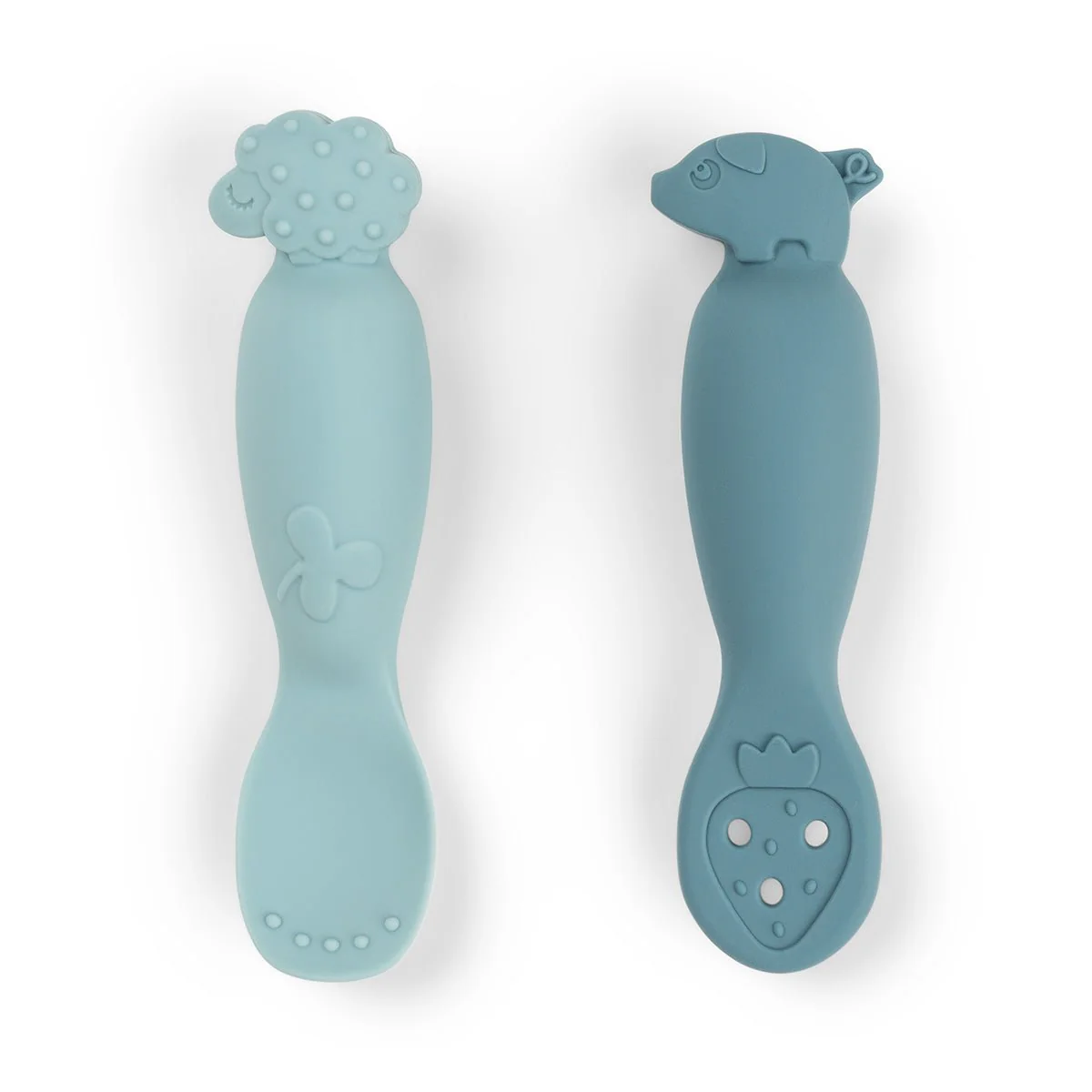 Oefenlepel set Tiny farm Blue