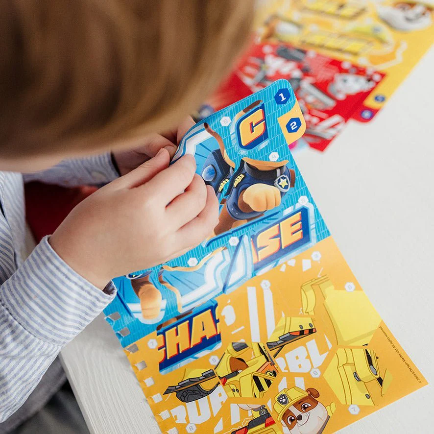 Paw Patrol Knutsel Boek Nummer Stickeren - Image 9