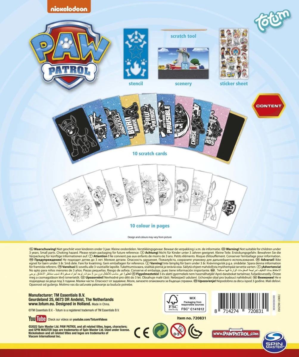 Paw Patrol Kras en Kleurboek in 1 - Image 9