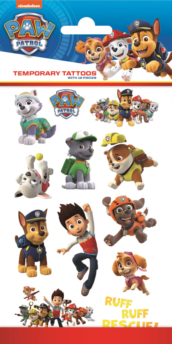 Paw Patrol Tattoos