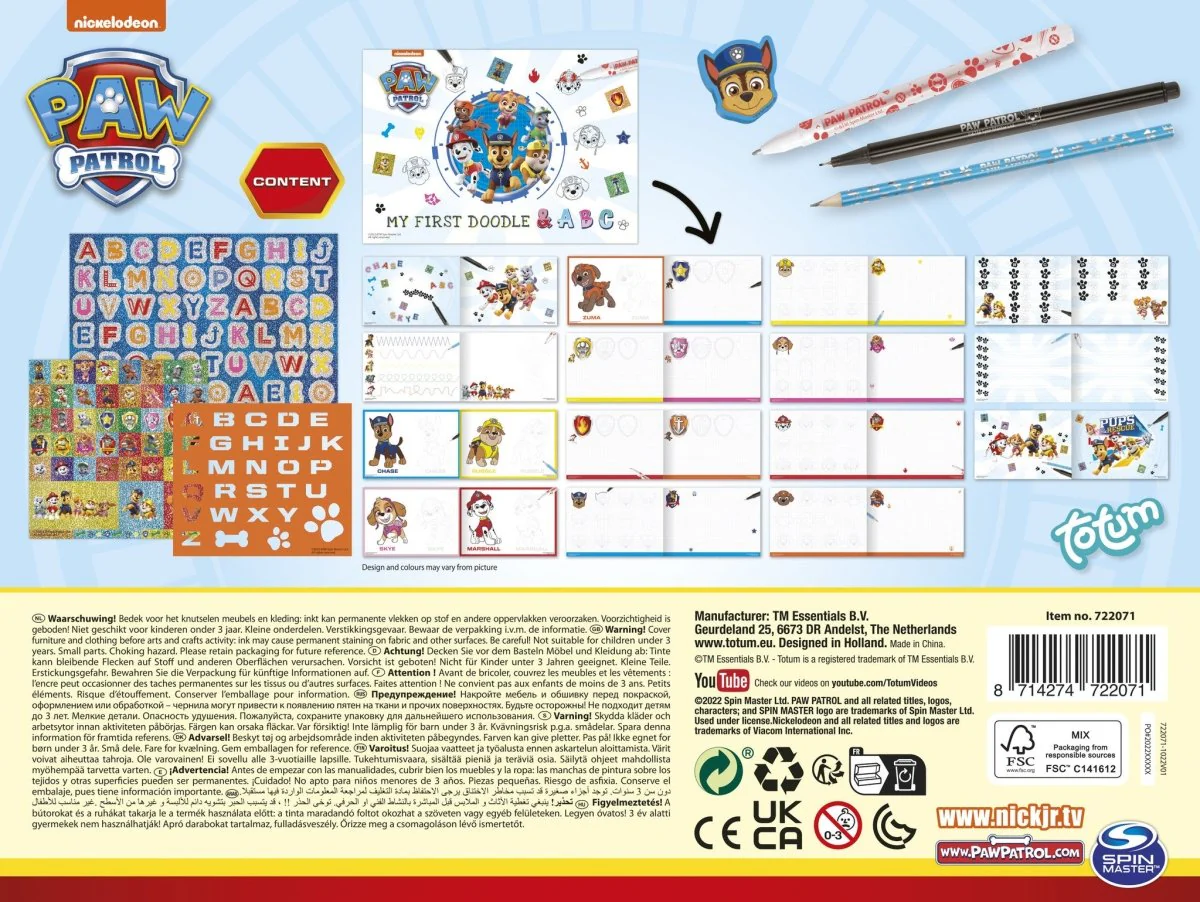 Paw Patrol Teken Set - Image 5