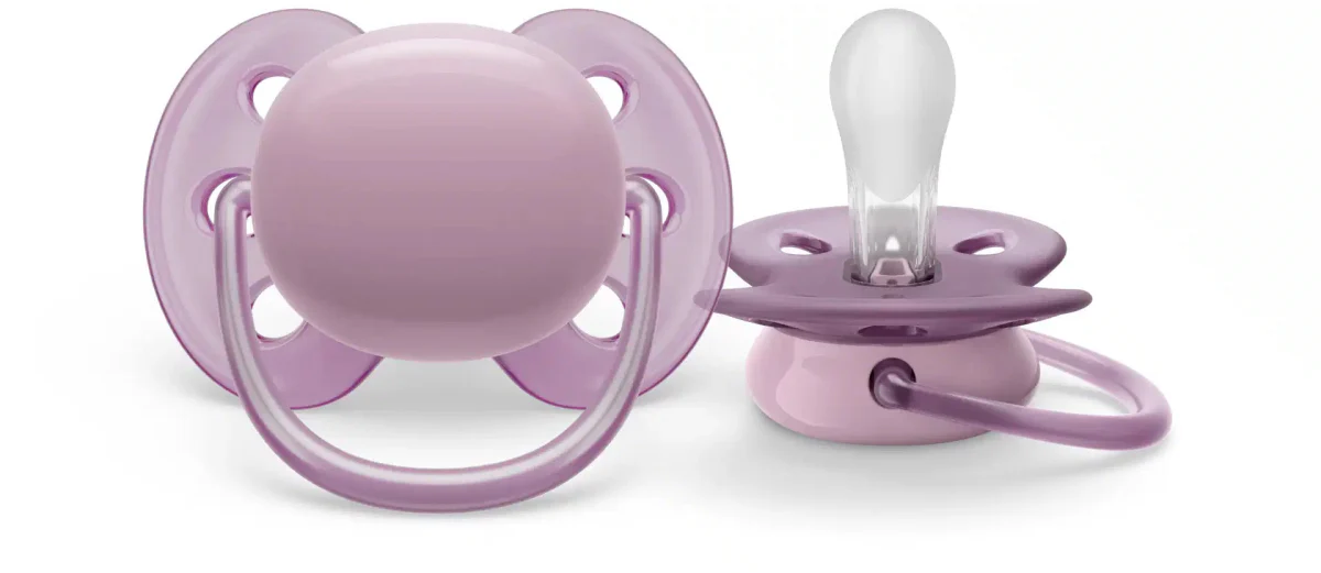 Philips Avent Fopspeen +6 Maanden Soft Grijs/Oranje - Image 6