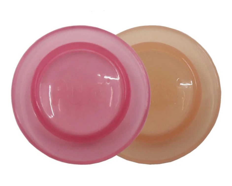 Pura Flesafsluiter Silicone Rose En Carrot 2St