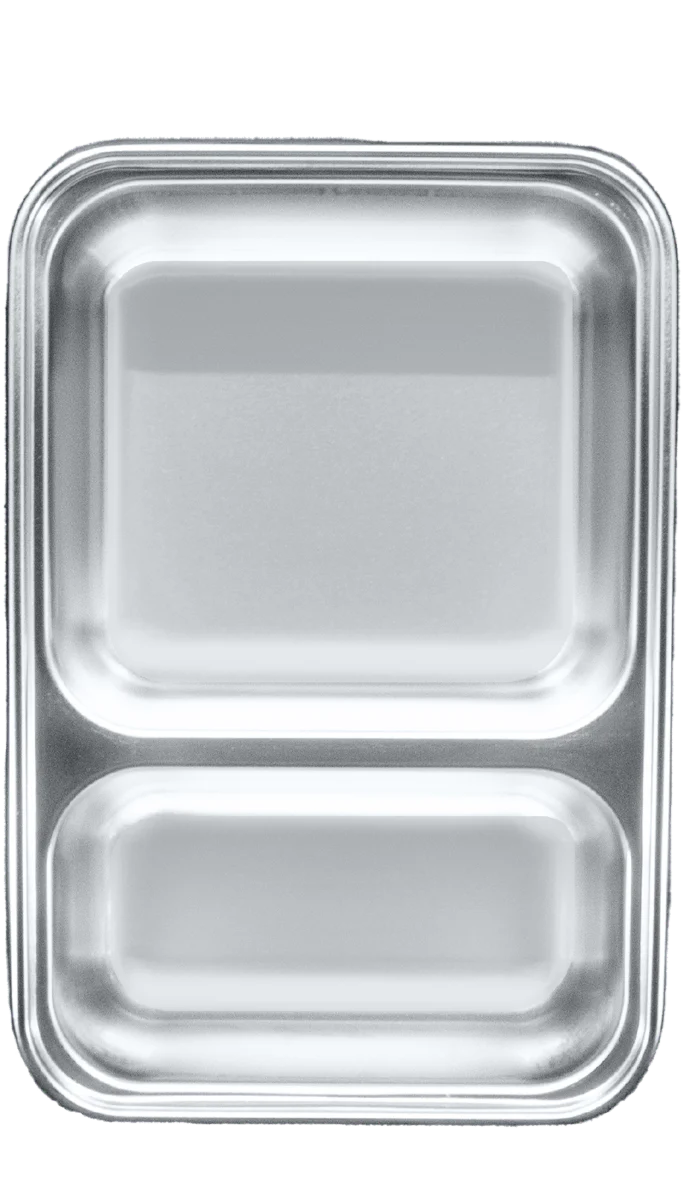 Pura Lunchbox Rvs Large + Silicone Band Moss - Image 3