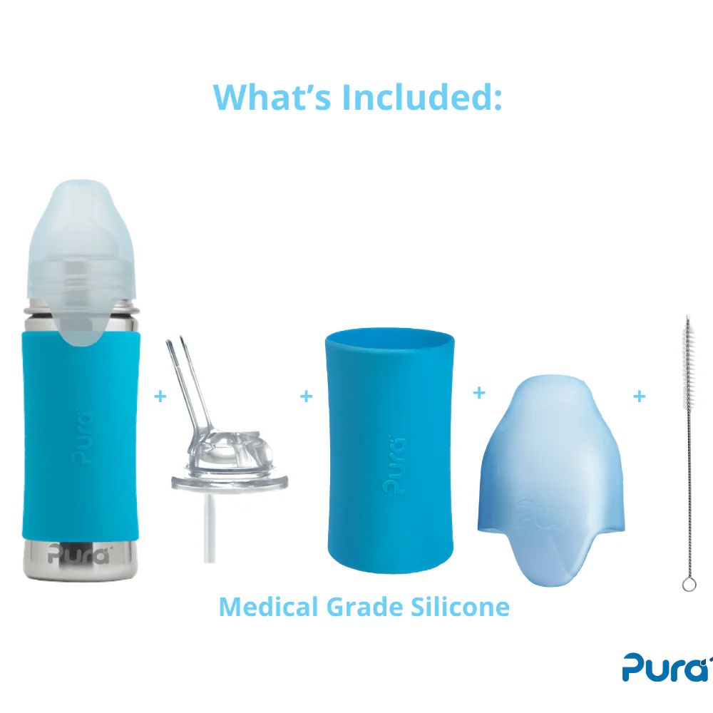 Pura Rietjesbeker Unicorn Sleeve Free-Flow 325Ml - Image 2