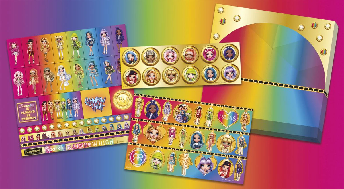 Rainbow High Stickerset - Image 3