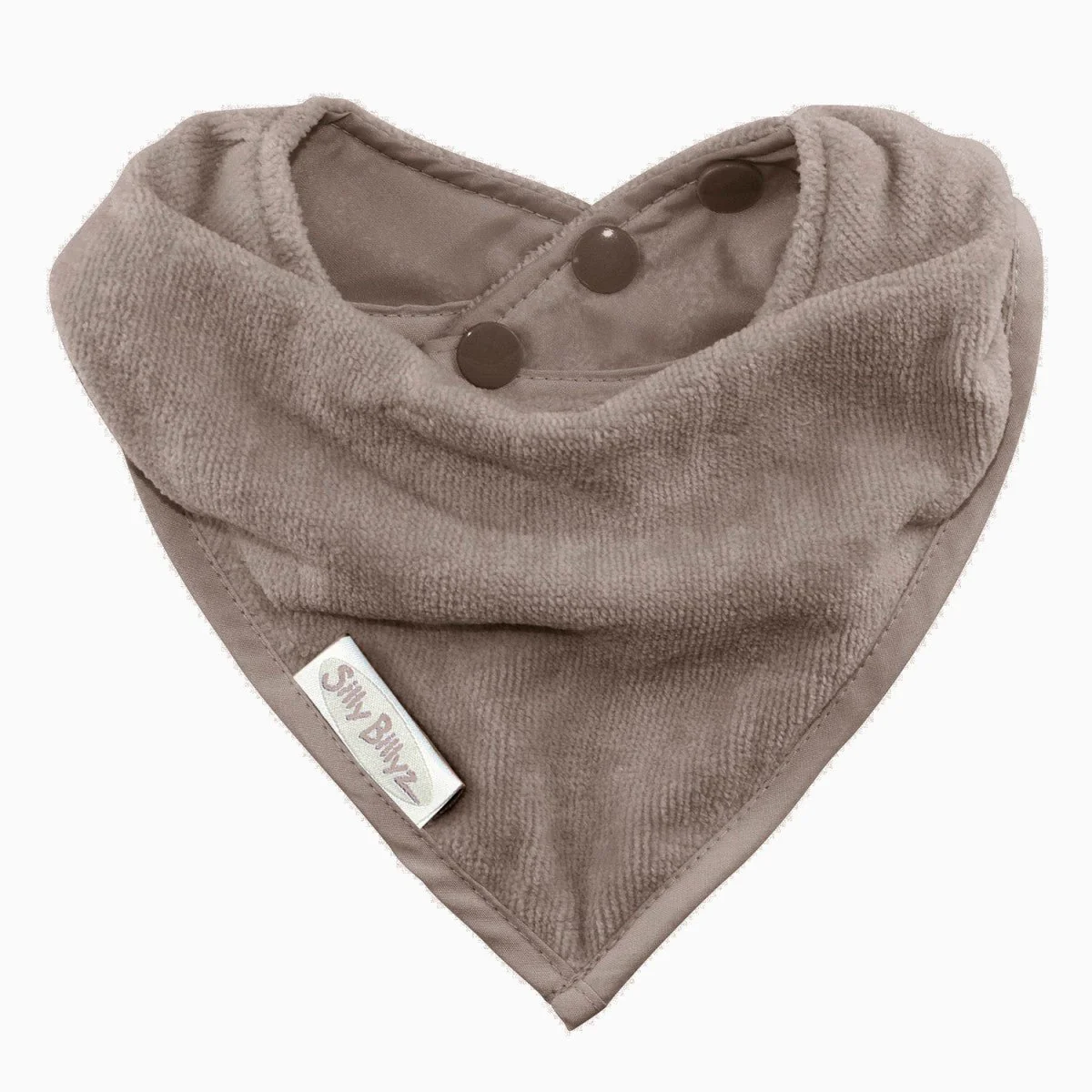 Silly Billyz Slabbetje Bandana Taupe