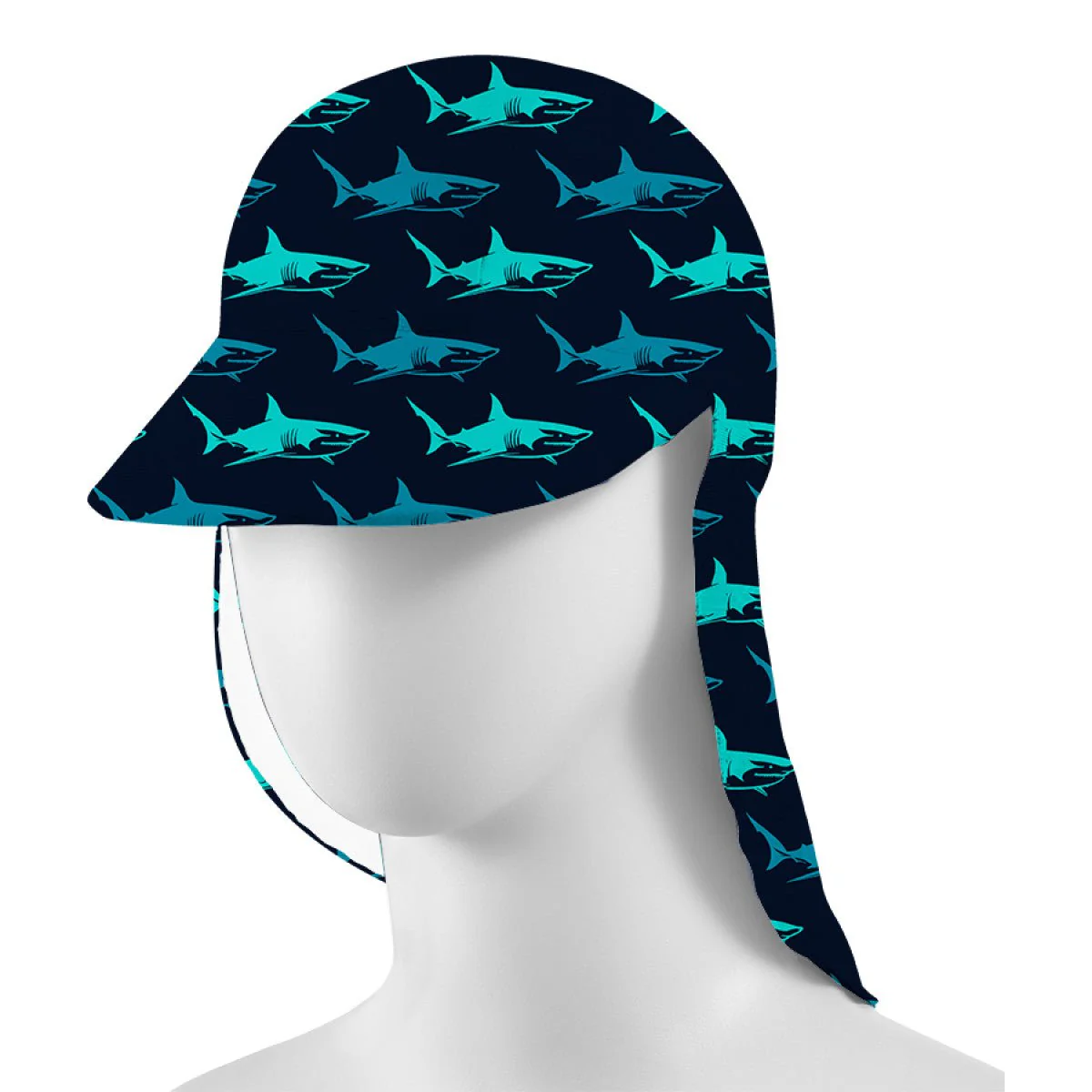 Slipstop Zonnehoedje Baby Big Blue Junior