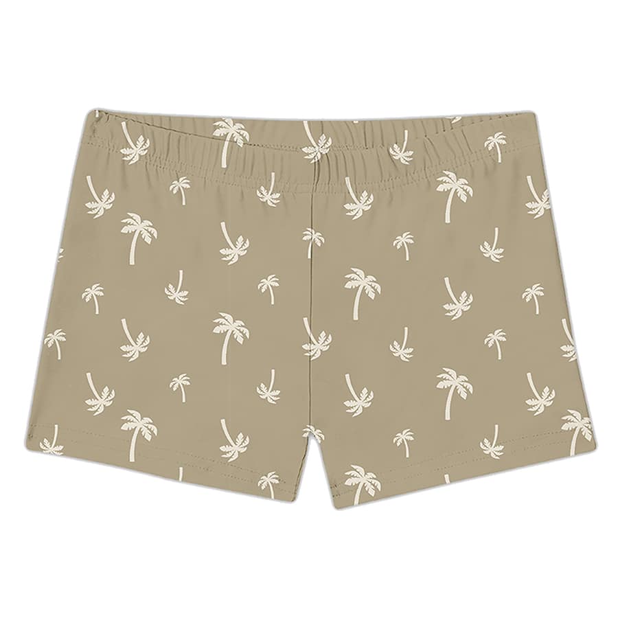 Slipstop Zwembroek Kind Palm Sand Trunk