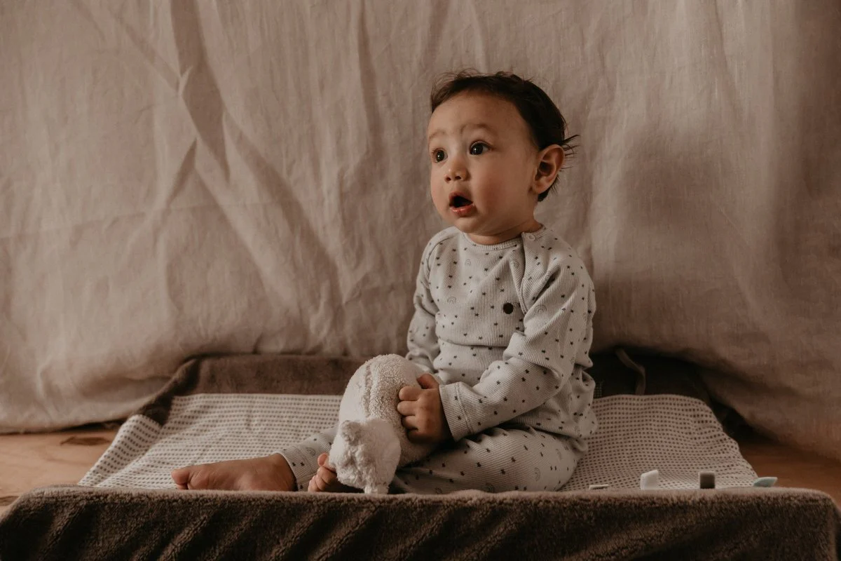 Snoozebaby Aankleedkussenhoes Happy Dressing Warm Brown 45x70cm - Image 5