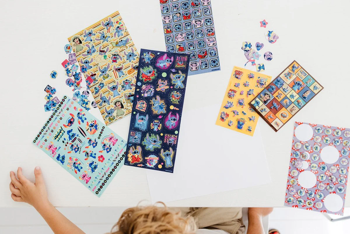 Stitch Stickers 7st - Image 4
