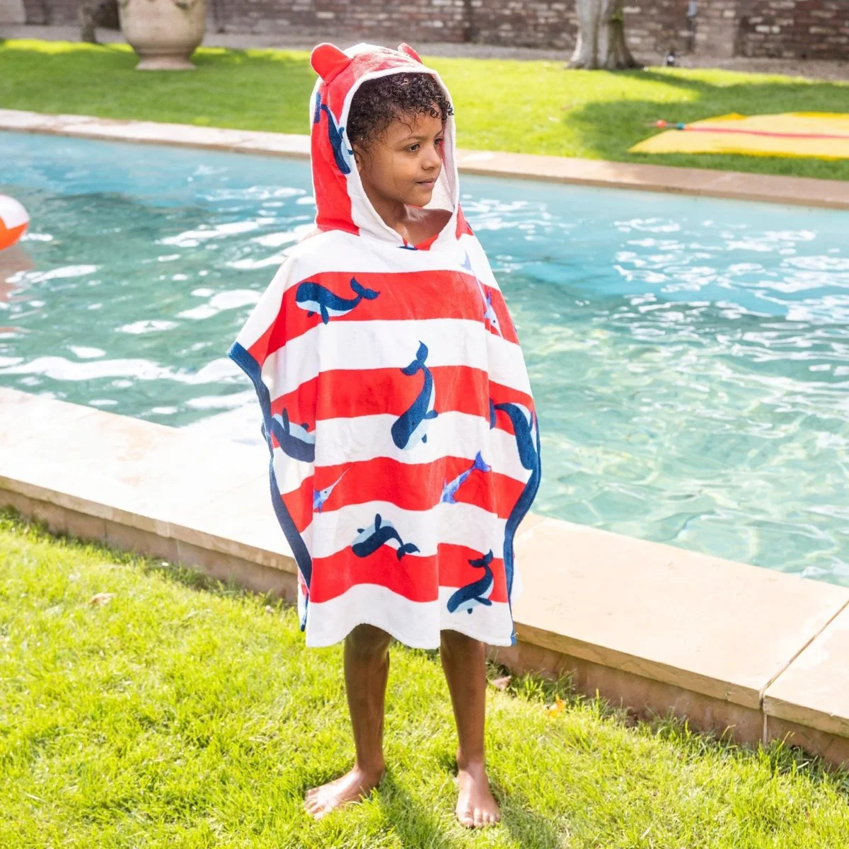 Swim Essentials Badponcho Walvis 65cm - Image 2
