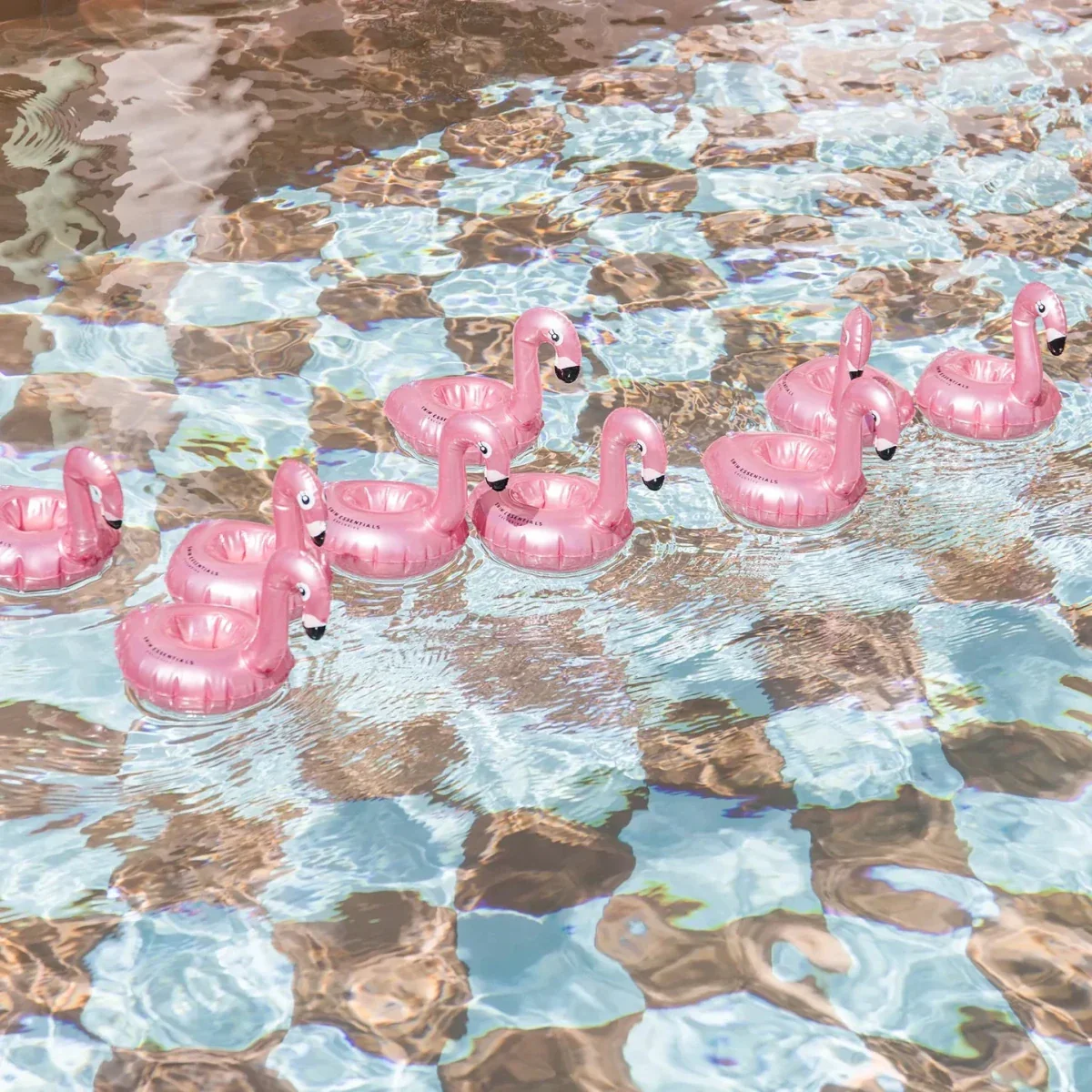 Swim Essentials Bekerhouder Rose Gold Flamingo - Image 3