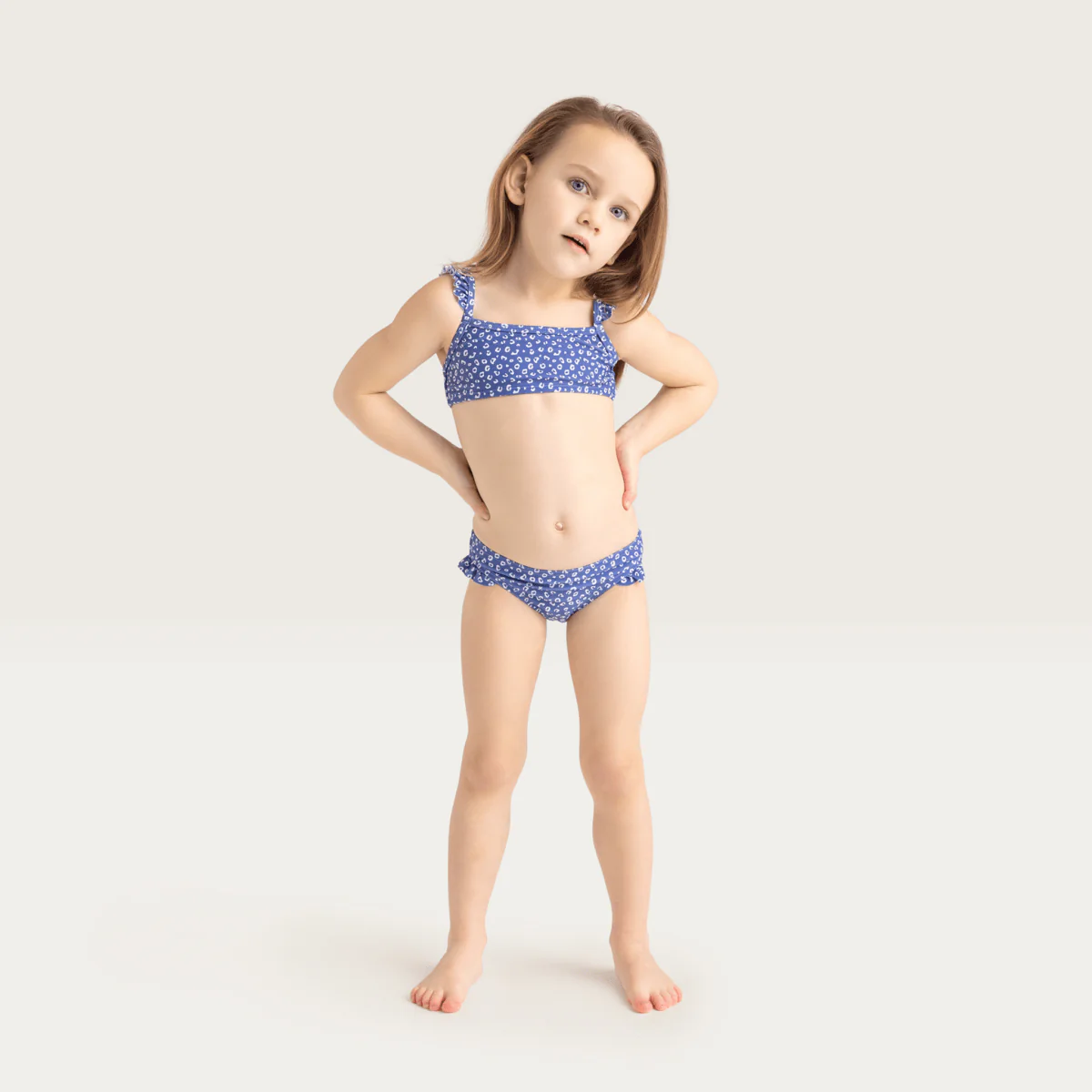 Swim Essentials Bikini Kind Blue Leopard - Image 6