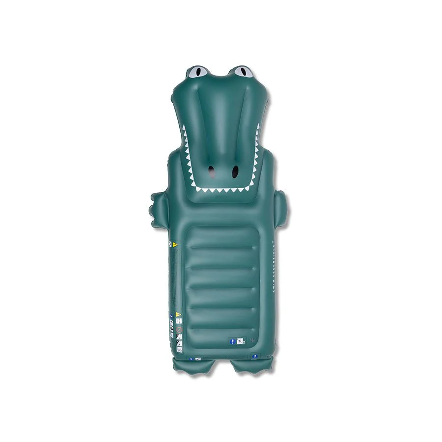 Swim Essentials Luchtbed Dreamscape Green Crocodile