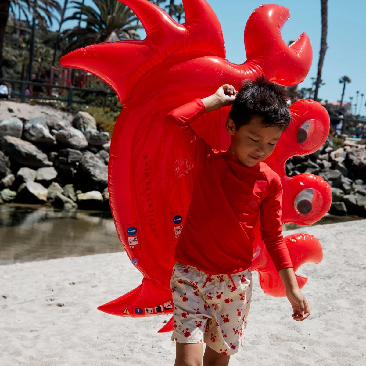 Swim Essentials Luchtbed Oh Crab - Image 3