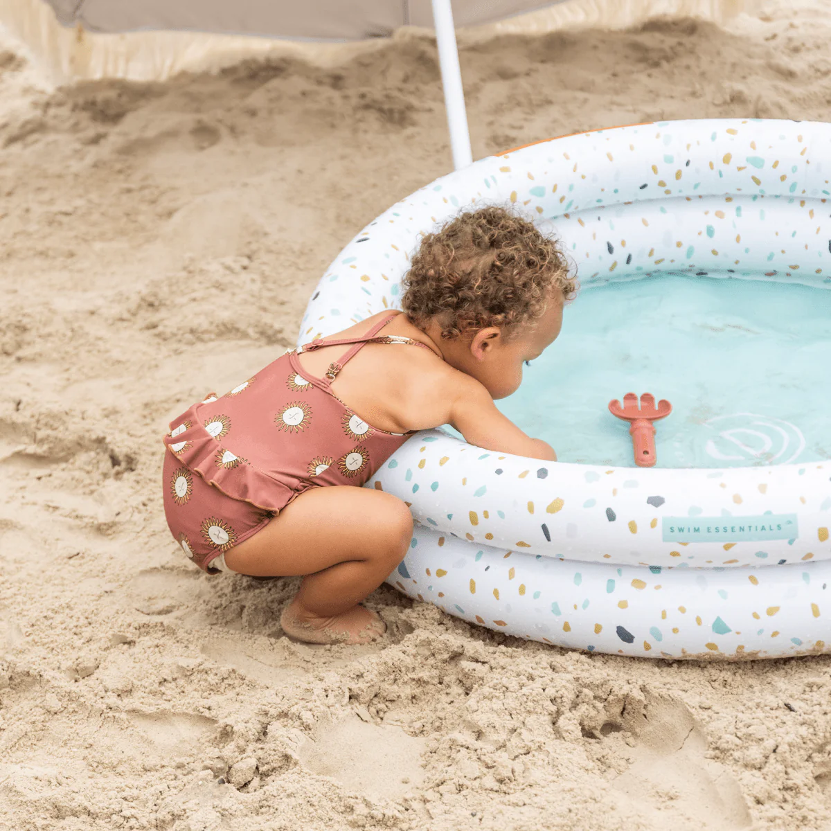 Swim Essentials Zwembad Kind Blauw Wit 1M - Image 3