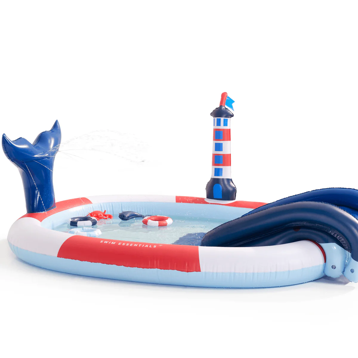 Swim Essentials Zwembad Kind Glijbaan Walvis 2,10M - Image 6
