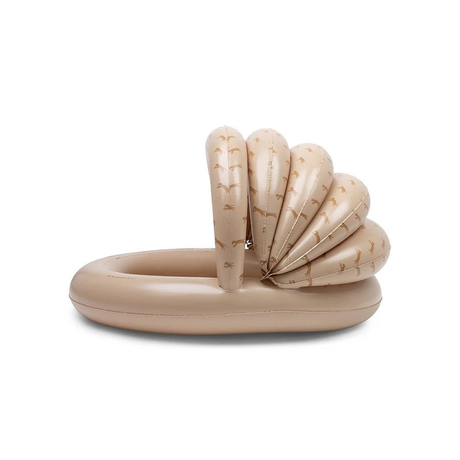 Swim Essentials Zwembad Kind Met Overkapping Beige Leopard - Image 3