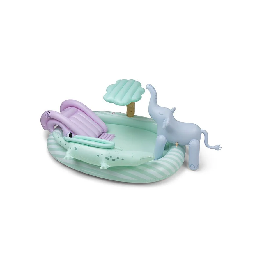 Swim Essentials Zwembad Wild Life Met Glijbaan En Sproeier