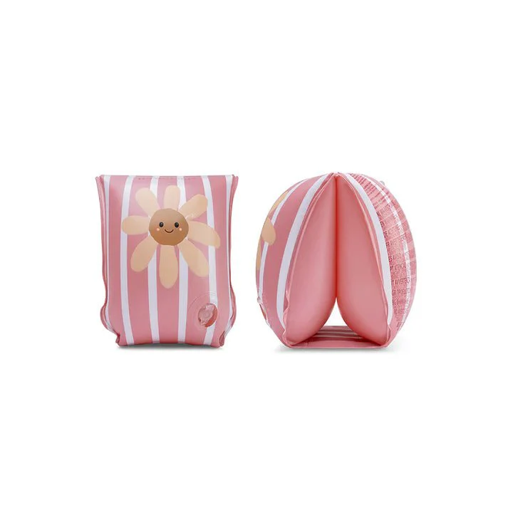 Swim Essentials Zwembandjes Daisy Flower Red And White - Image 3