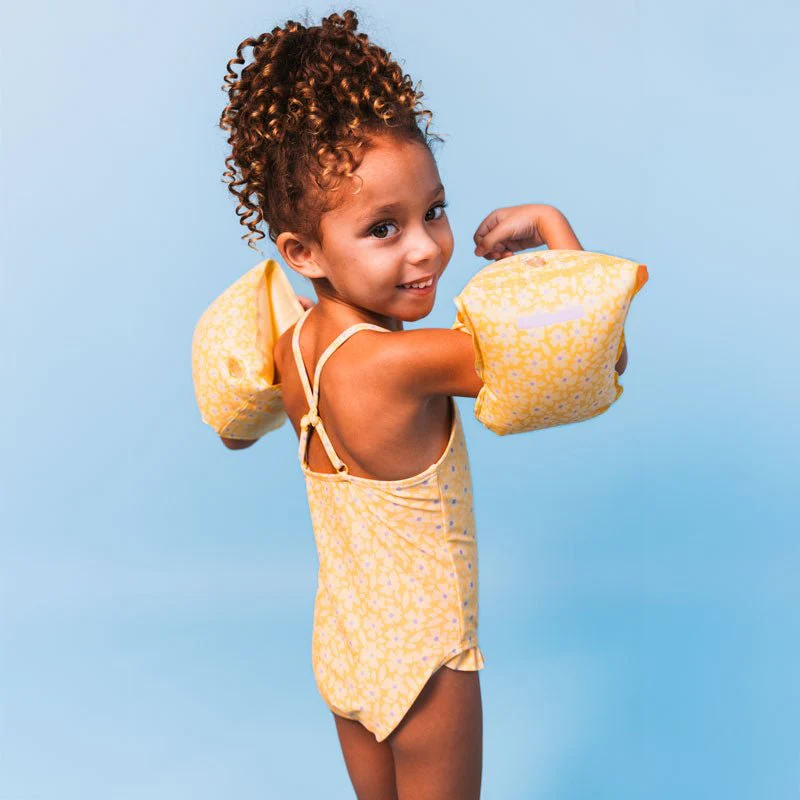 Swim Essentials Zwembandjes Florish Yellow - Image 2